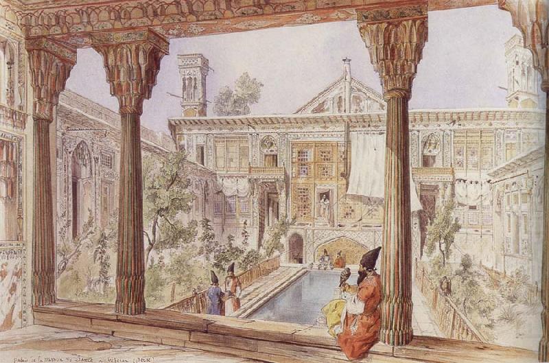 Palace of the French Mission in Teheran, Jean-Paul Laurens